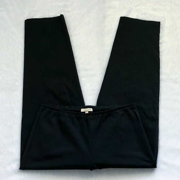 Like New Black Eileen Fisher Side Zip Pants Size Medium
